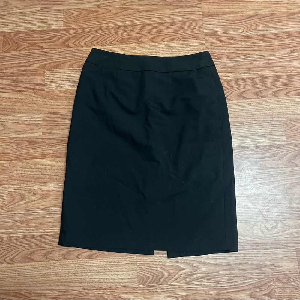 Calvin Klein Women’s Skirt Size 2 Black Pencil Straight Knee Length